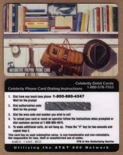 Picture of Books On Bookshelf, Handbag, Hat, Etc. Generic User Card Phone Card