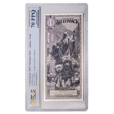 Silverback Olympus Hades PURPLE SUPREME ELITE Graded PCGS PPQ (Gem