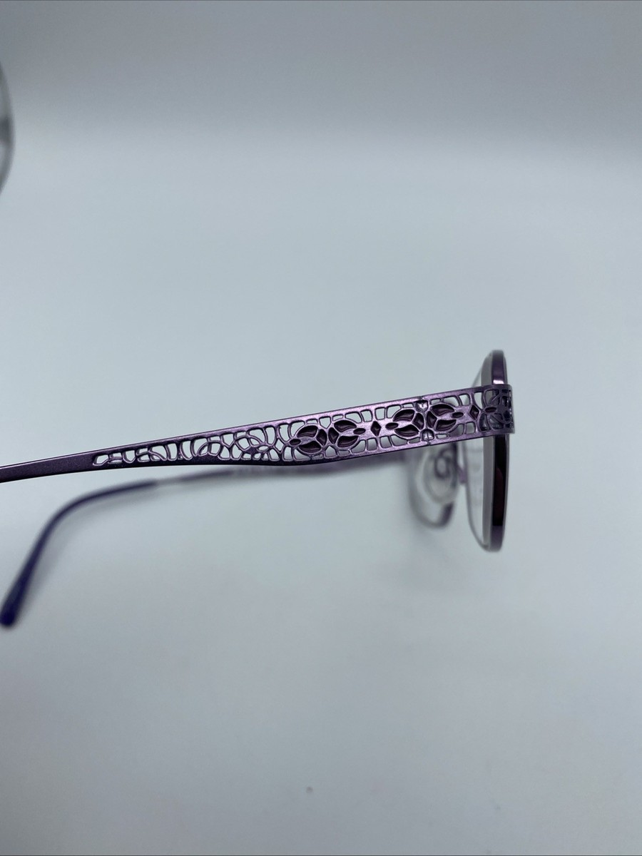Charmant Aristar Purple 577 Eyeglass Frame 51 18 140 mm  display picture 1