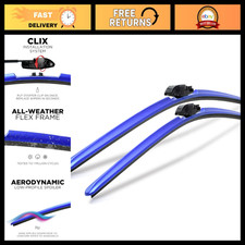 Blue Windshield Wiper Blades 16 14 - All-weather Automotive Replacement Blue Windshield Wiper Blades 16 14 - All-weather Automotive Replacement
