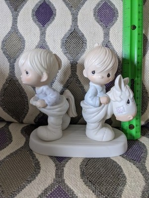 Vintage Precious Moments How Can Two Walk Together Except They Agree E-9263 1982