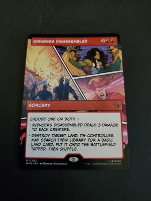 Avengers Disassembled (Borderless) 0302 - Marvel Super Heroes - MTG NM/M