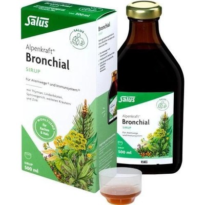 2 x  Salus  ALPENKRAFT Bronchial-Sirup  500 ML - 2 x 250 ml !!!!