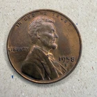 1958-D Wheat Cent Penny RB/BN Lincoln BU Brilliant Uncirculated Gem
