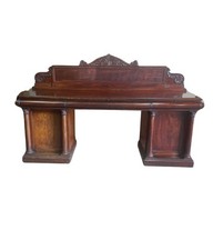 Original English Antique Victorian  Mahogany Sideboard 1860-80 Christmas Gift