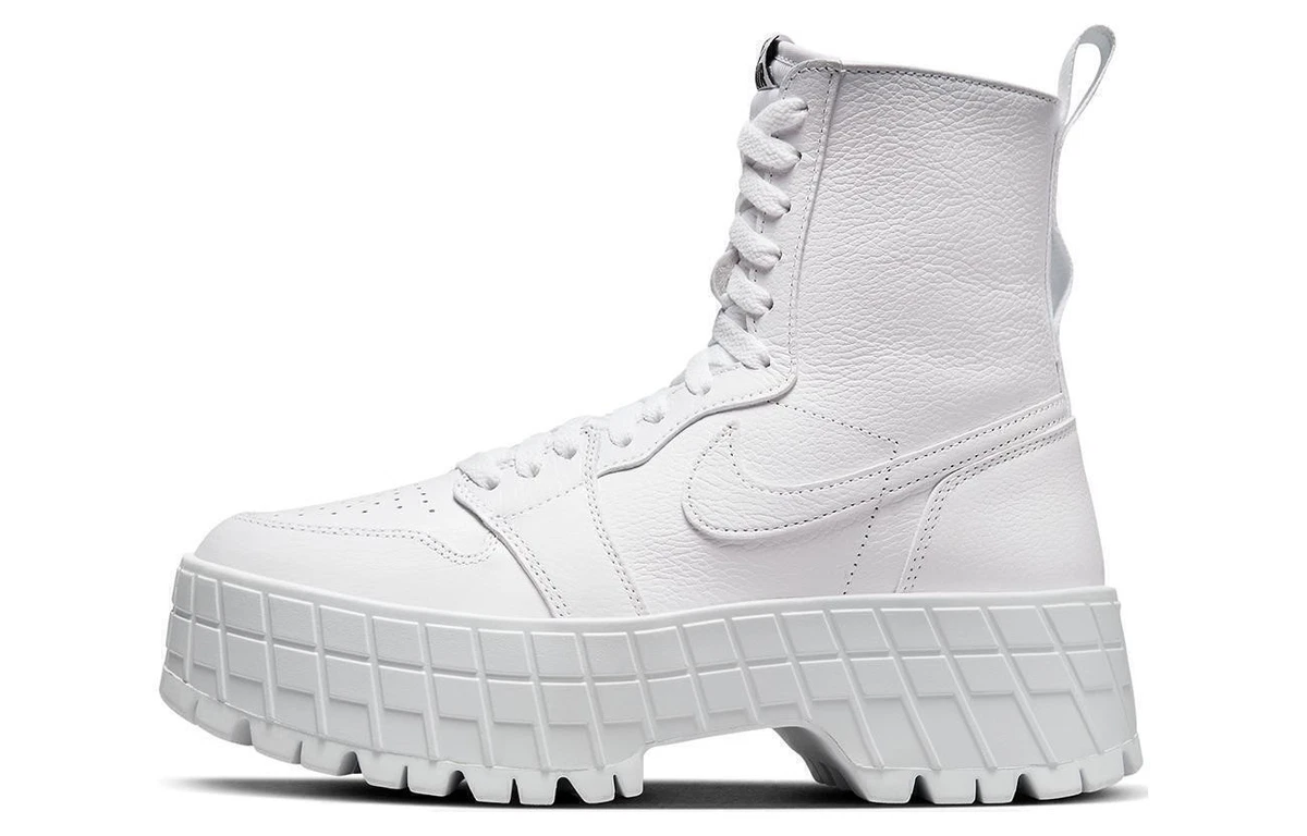 靴 JORDAN BRAND W AIR JORDAN 1 BROOKLYN Jordan 1 Brooklyn High Triple White W for sale | eBay