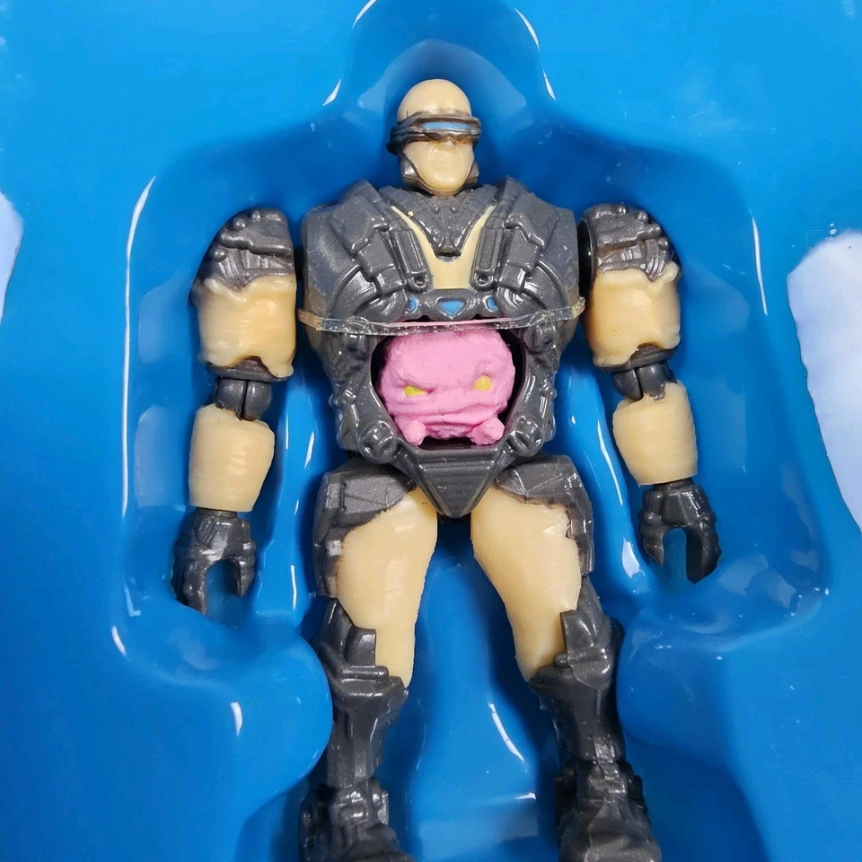 READ Mega Bloks Teenage Mutant Ninja Turtles Krang Raphael Figures Playset TMNT - Image 2 of 4