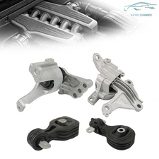 For 17-19 Honda CR-V 1.5L 2.4L Engine Motor & Auto Trans. Mount w/ Bracket 4PCS