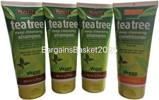 3 X Tea Tree Shampoo And 1 X Conditioner 200ml 16.65 per litre