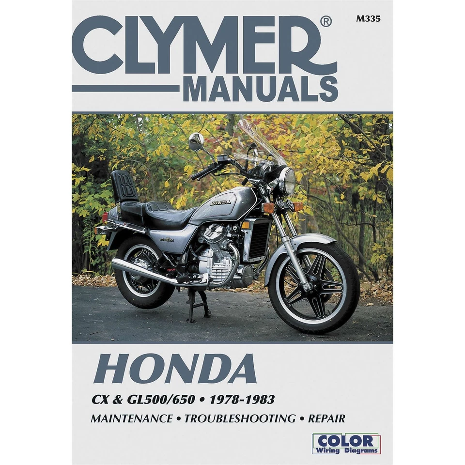 Manual Clymer para Honda CX y GL500/650 CM335 Foto 2 de 4