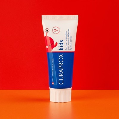 CURAPROX Kids Zahnpasta Erdbeere, 60 ml 