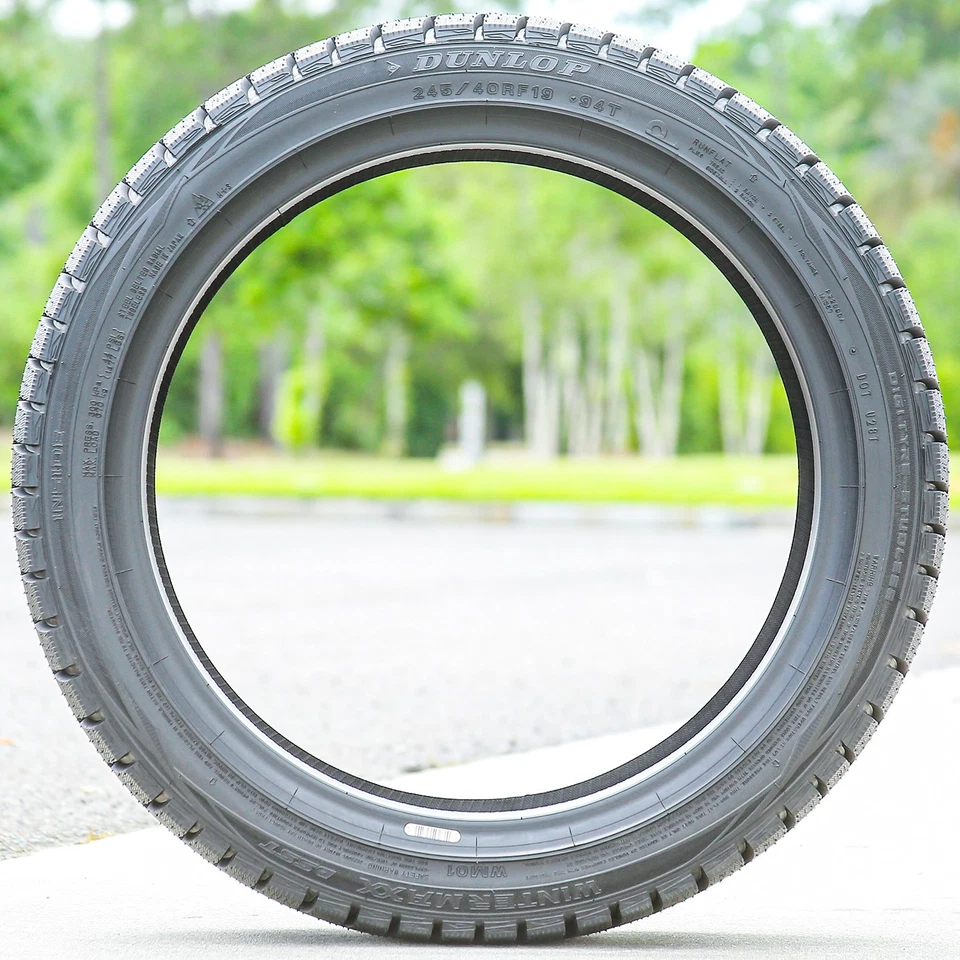 Tire Dunlop Winter Maxx 245/40R19 94T (Studless) Snow Run Flat 2022 — 第 3/4 张图片