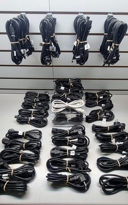 Schukostecker IEC C13 Stromkabel 1,8m Eurokabel schwarz - Menge 55 Kabel Neu in OVP