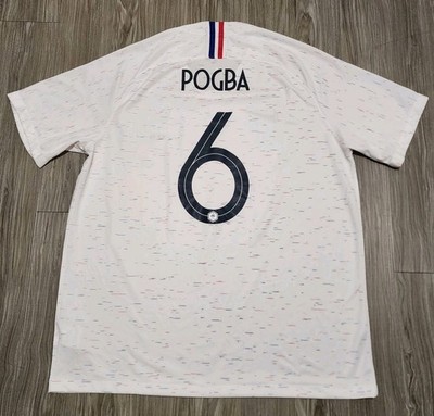 Nike フランス代表 Pogba 6 シャツ S Nike FFF France National Paul Pogba #6 Soccer Jersey Men's XL