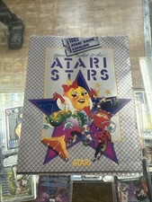Vintage 1983 ATARI Stars Fold-out Promo Poster Video Game Catalog