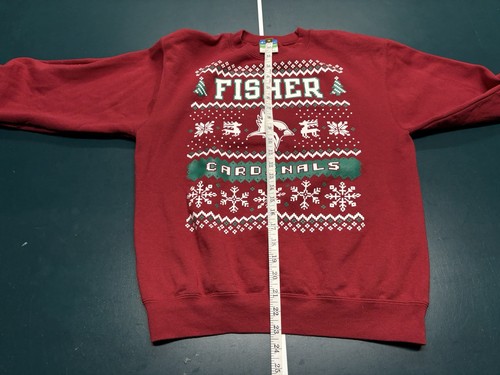 St John Fisher Cardinals NCAA Champion Weihnachten Sweatshirt Rundhalsausschnitt Größe Small - Bild 5 von 6