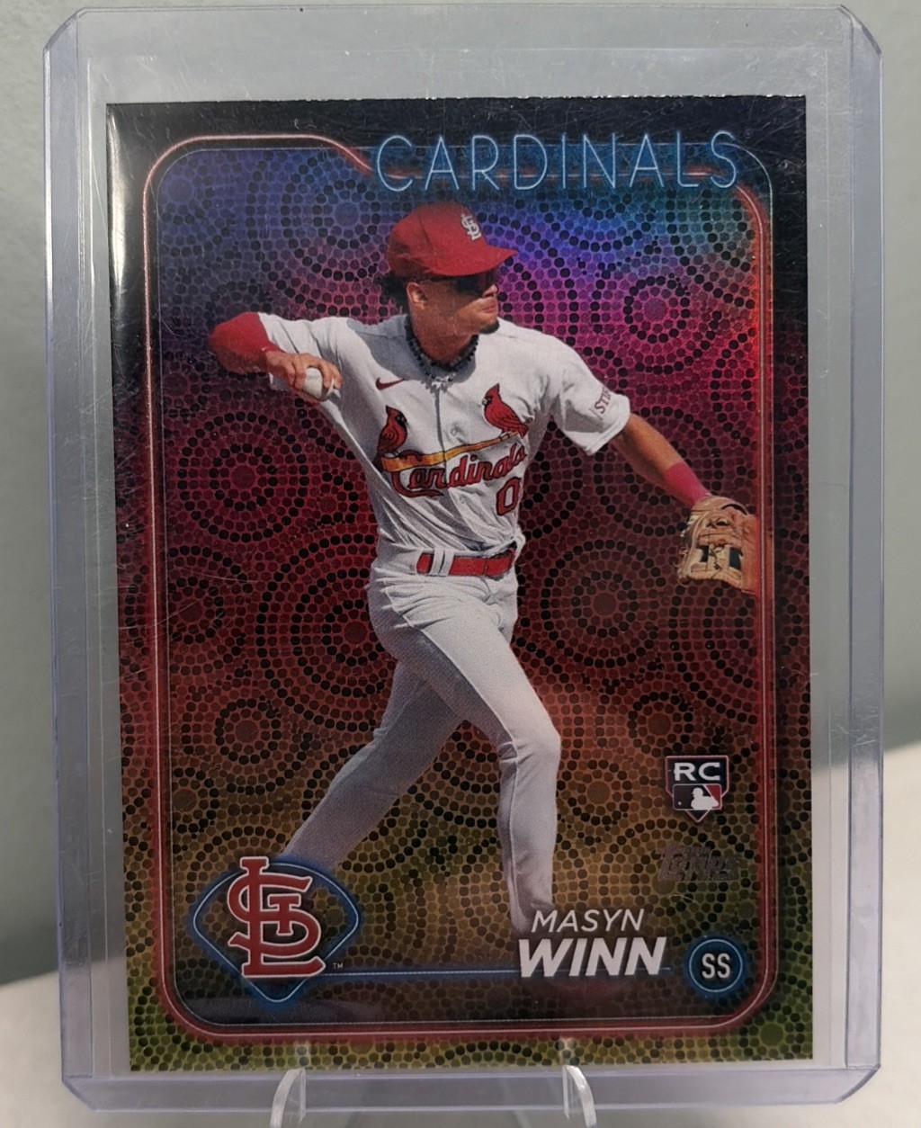 2024 Topps Series 2 - Masyn Winn #480 Holiday (RC) Rookie