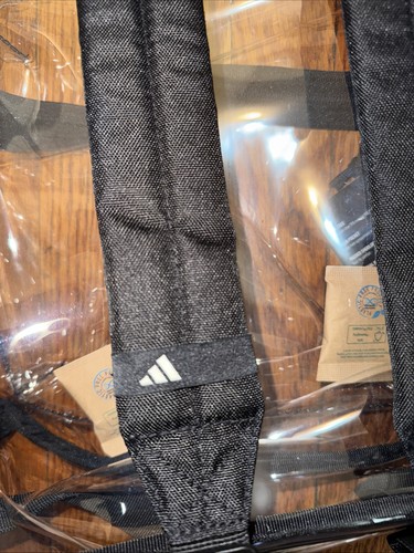 Adidas Originals Zaino Trasparente/Borsa Libro/Borsa Scuola/Unisex - Foto 4 di 4