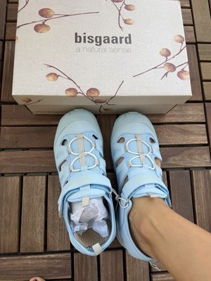 Bisgaard Parker Sandalen Blau EU 39 UK 6 US 7 Klettverschluss Low Top