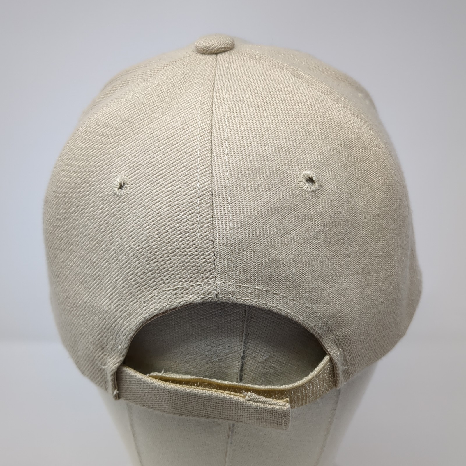Unbranded Strapback Hat Solid One Size Beige Adju… - image 6