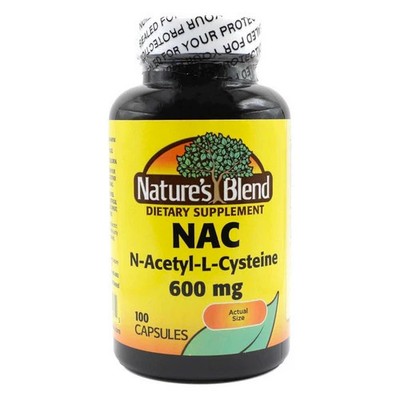 NAC N-Acetyl-L-Cysteine 100 Caps 600 Mg
