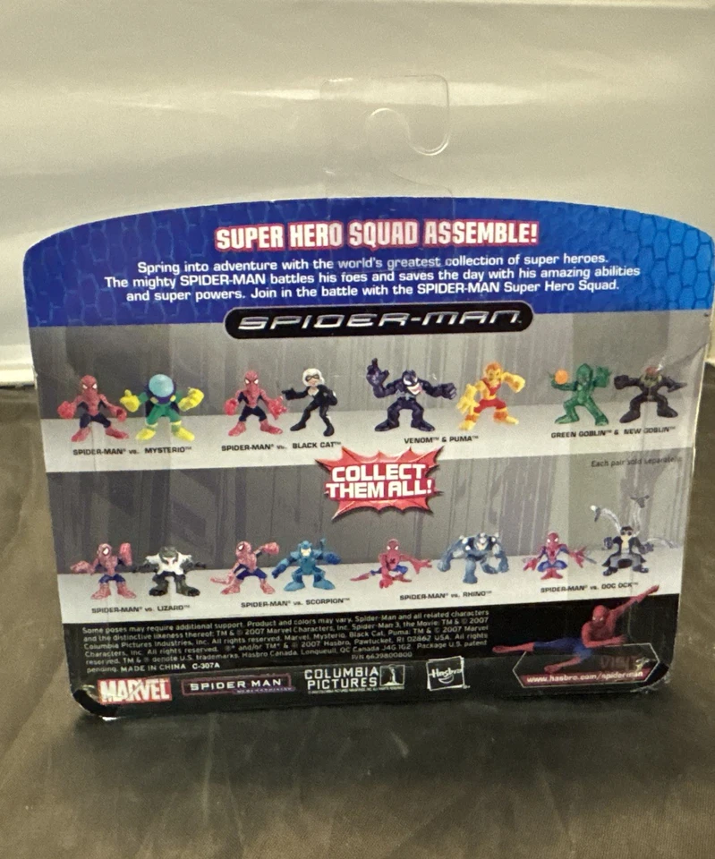 超级英雄小队蜘蛛侠神秘人物 2007 全新带盒 — 第 3/4 张图片