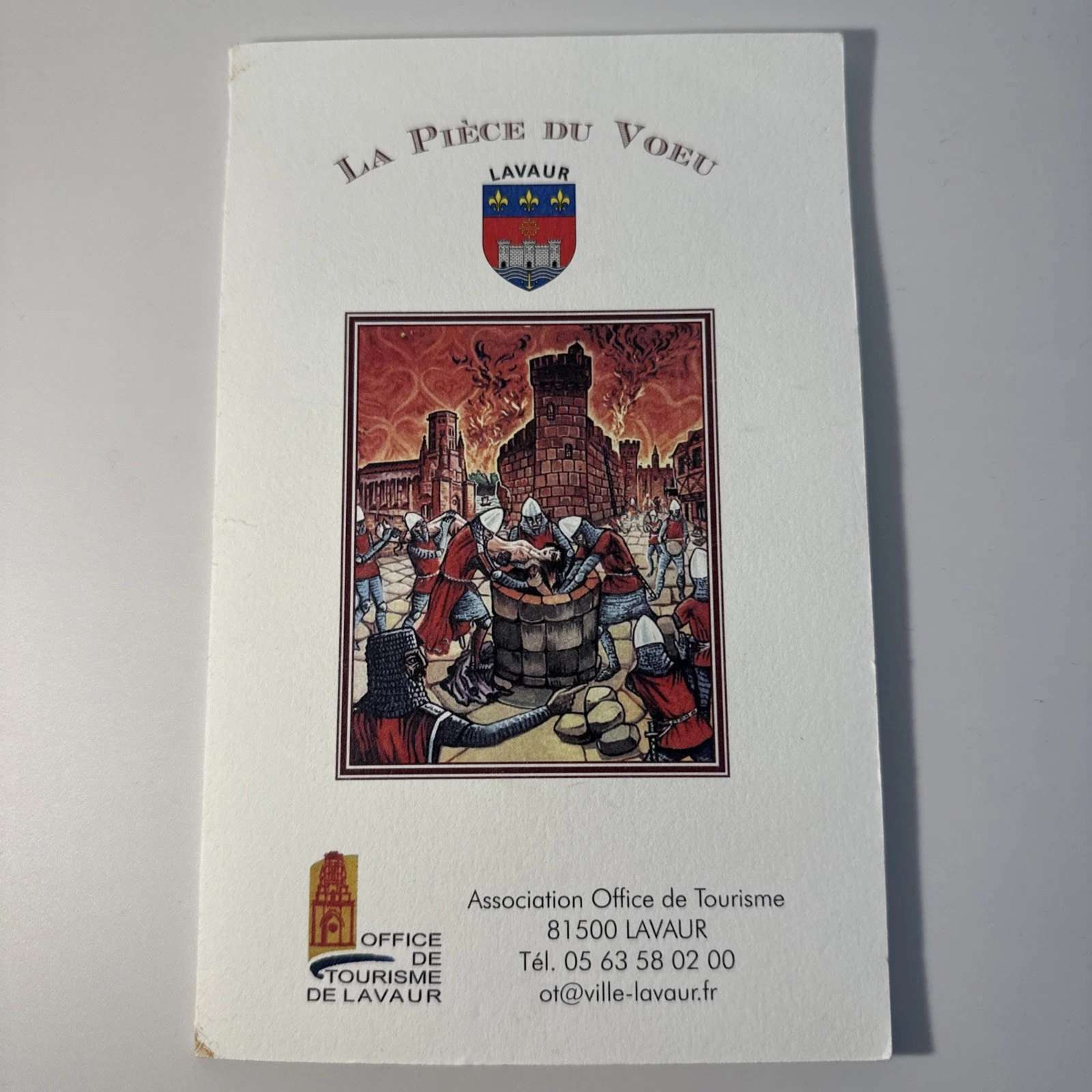 Monnaie de Paris Jeton Touristique La Pièce Du Vœu 3 Mai 1211 Lavaur 81500