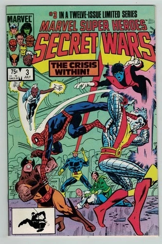 Marvel Super Heroes Secret Wars 3 Titania Volcana Marvel 1984 FN Fine