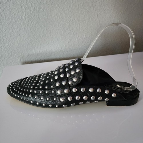Vince Camuto Studded Lamb Leather Mules Size 8 - 第 8/9 張圖片