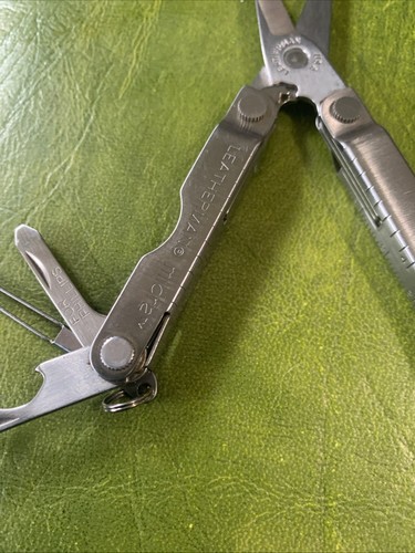 Vintage LEATHERMAN MICRA Dated 11 96 Multi Tool Key Chain Never Used - Picture 2 of 10