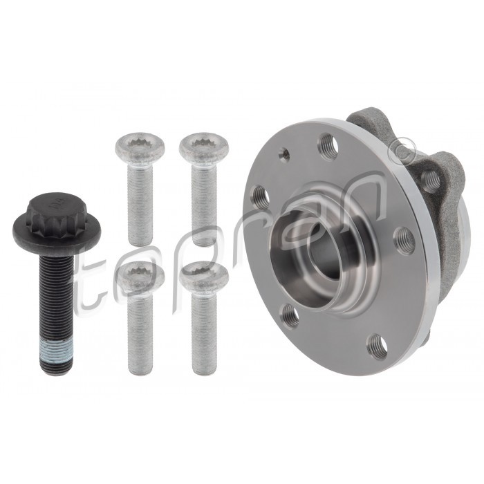 Moyeu de roue avant pour Seat Altea et Skoda Octavia II avec roulement de rechange standard