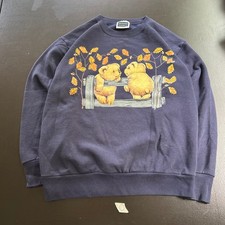 VintageLarge Christmas Rare Sweatshirt Made In USA 1994 teddy bears