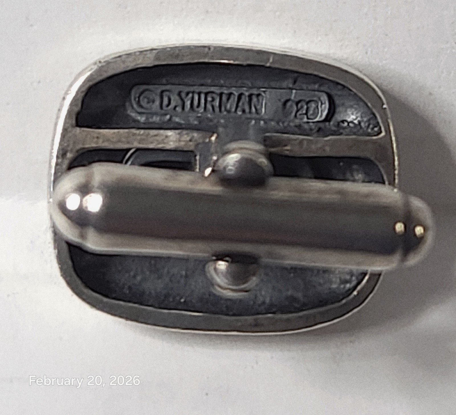 Sterling Silver David Yurman  Rectangular Cushion… - image 5