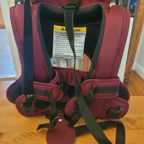 MINIMEIS G4 Baby Shoulder Carrier BURGUNDY-EXCELLENT - Picture 15 of 23