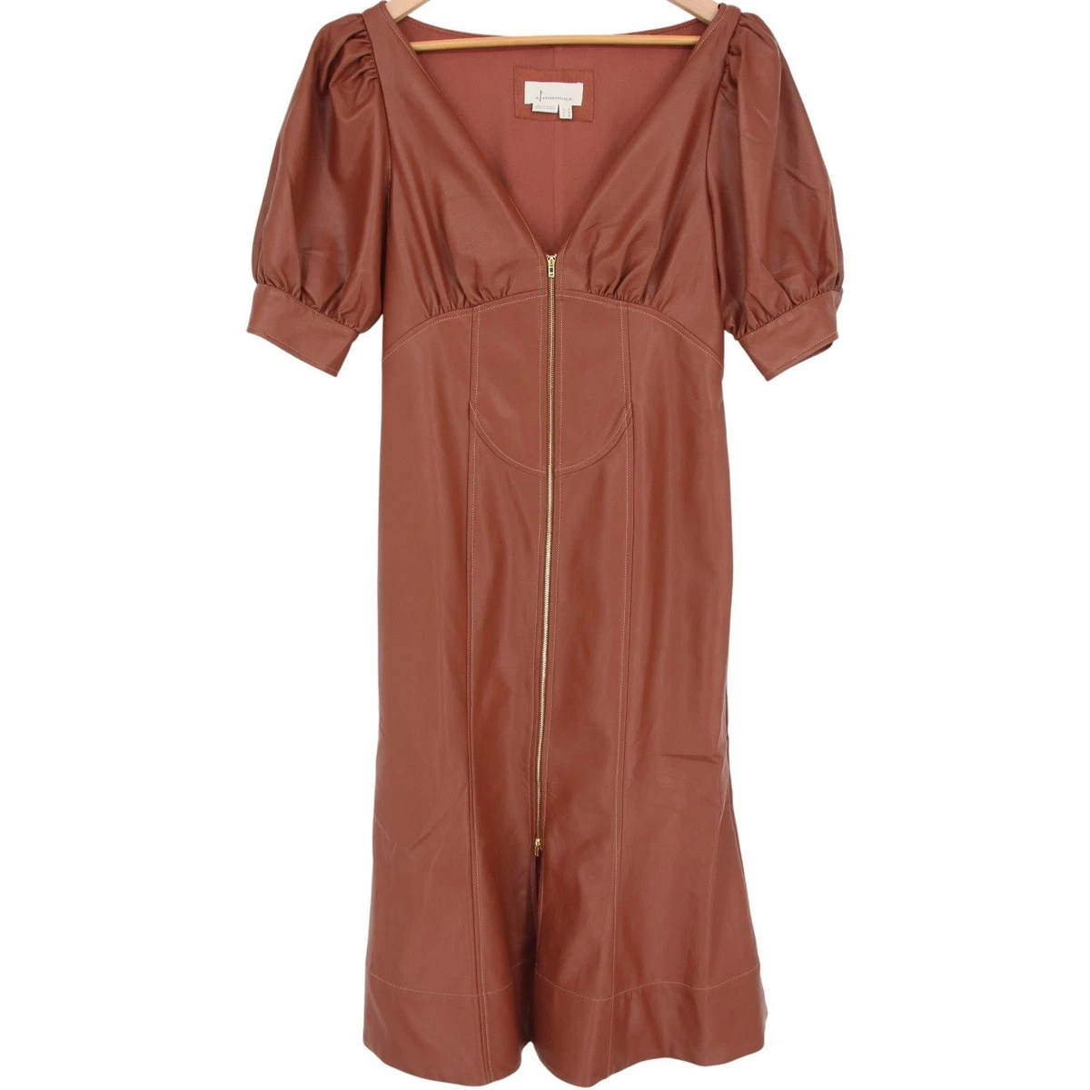 what color shoes for brown dress 70s Brown Leather Dress| Vintage Sleeveless Chic Dress| Minimalist Wom –  Fashion and Fables