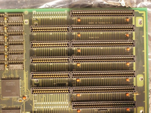286 AT motherboard 512 kb RAM Intel N80286-12 12 MHz ISA Suntac chipset WORKING - 第 6/9 張圖片