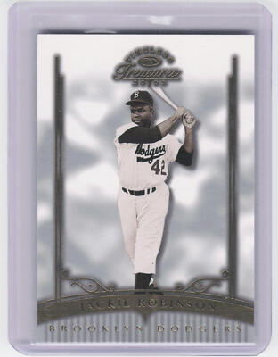2003 Donruss Timeless Treasures #37 Jackie Robinson #/900 | eBay