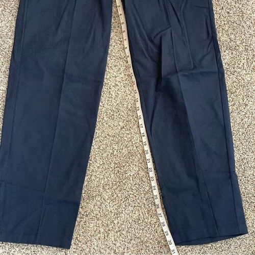 Dickies Boys Flat Front Dress Pants Size 20 Husky Lot Navy Khaki Adjustable NEW - Picture 8 of 9
