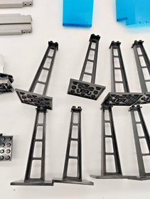 Lego Space Monorail Futuron Bundle Collection 6990 Motor Sled Tracks 6399