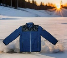 Pocopiano Fleecejacke blau Größe 116 Maße in  Artikelbeschreibung 