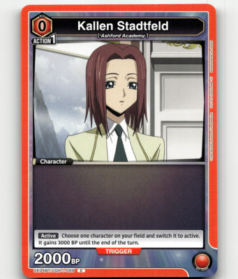 Union Arena Kallen Stadtfeld (069) - Code Geass: Lelouch of the Rebellion