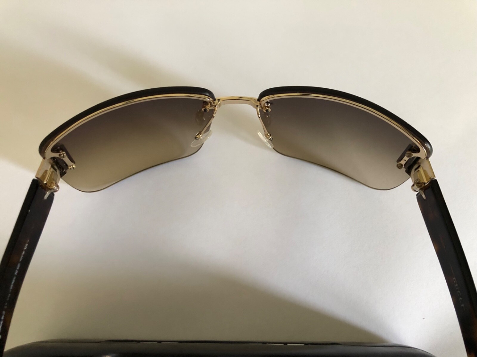 Gucci Interlocking G Rimless Brown Frames Brown L… - image 7