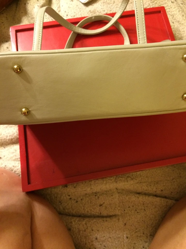 Cartera gris vintage hecha a mano Zenith Foto 4 de 4