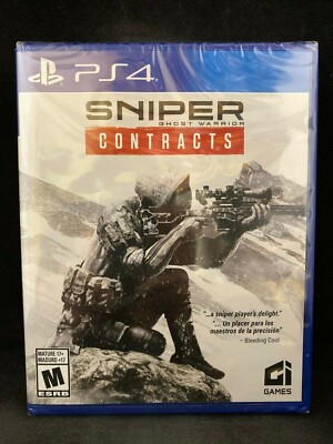 Sniper Ghost Warror Contracts (PS4 / PlayStation 4) BRAND NEW / Region Free