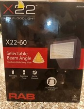 RAB X22 5-Way Selectable Floodlight