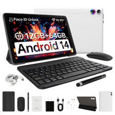 Urao 11 inch Android 14 Octa-Core 12GB RAM 64GB ROM Tablet with Keyboard