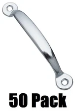 (50) ea National Mfg. N117-713 4-3/4" Zinc Plated Screen Door Pulls Handles