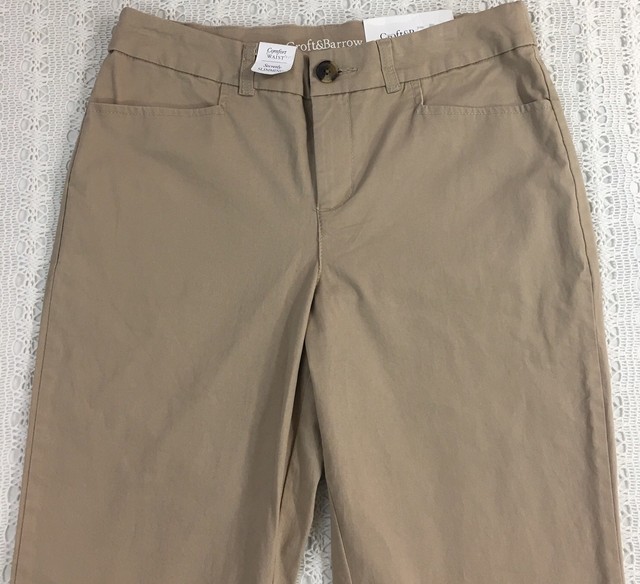 croft and barrow capri pants
