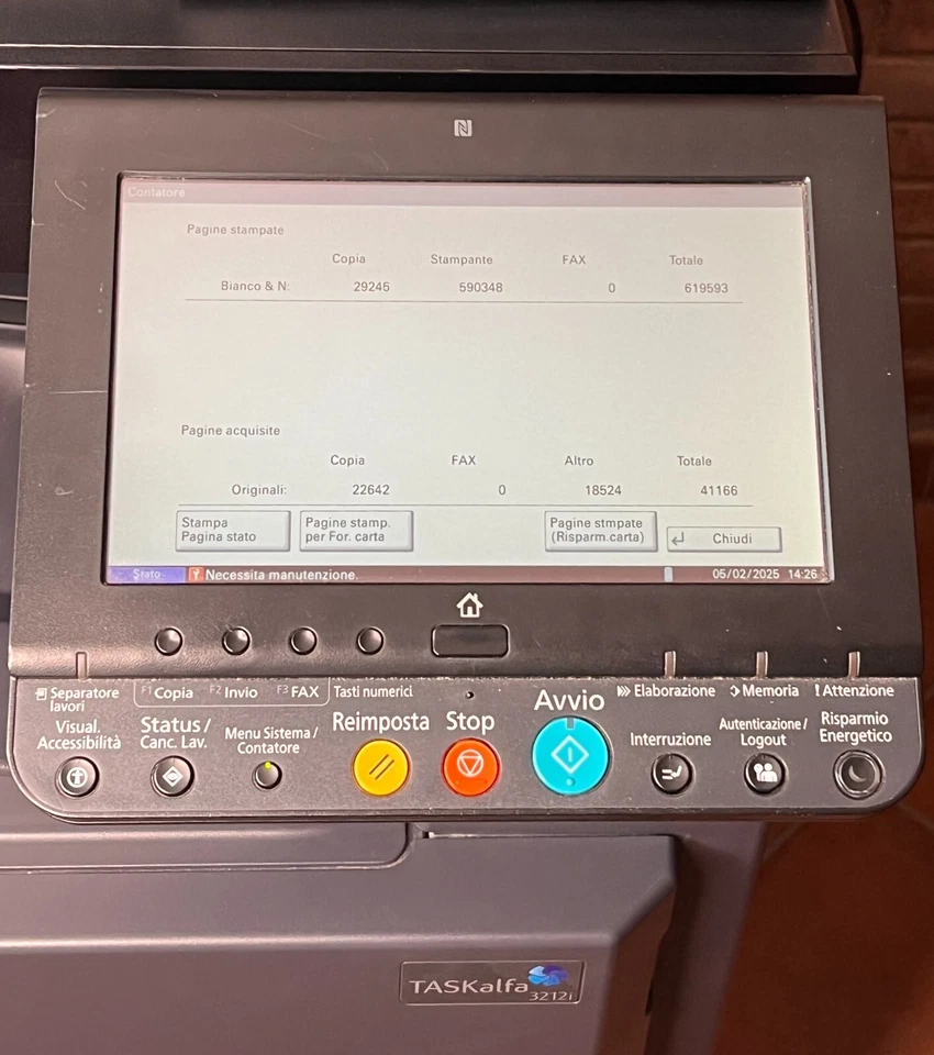 Stampante multifunzione Kyocera, colore nero, A3/A4, 32 pagine minuto, B/N - Immagine 4 di 4