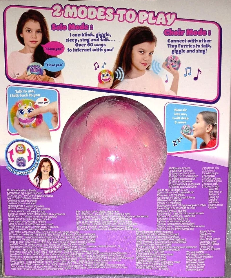 Pequeños Furries Esponjosos Amigos con 60+ Reacciones Risita Cantar Malva, Nuevo Foto 3 de 4